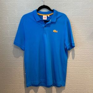 Blue Lacoste polo
